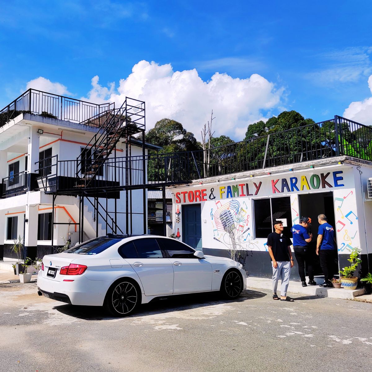 Family karaoke facility at My River Village